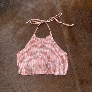 The Hanger Cowboy Halter Crop Top